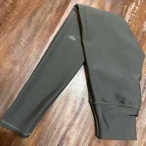 Alo Yoga Dark Cactus Green Leggings